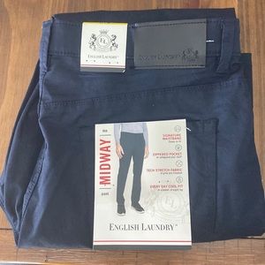 NWT English Laundry Navy Midway Pant